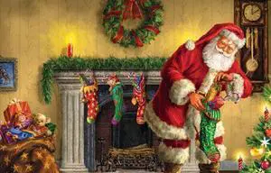 A Tight Fit Christmas 1000 Piece Puzzle