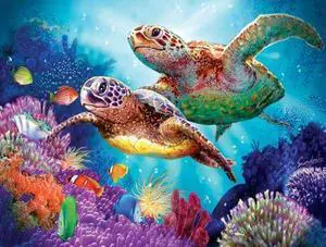 Turtle Guardian 1000 Piece Puzzle
