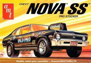 1972 Chevy Nova Ss Old Pro 2t Model Kit