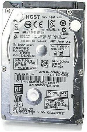 CR6FK 320GB 7200RPM SATA 2.5Inch Dell Hard Drive