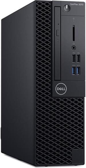 Dell OptiPlex 3070 Small Form Factor Intel Core i5-9500 4.4GHz Turbo 8GB RAM 250GB NVMe Win 11 Pro