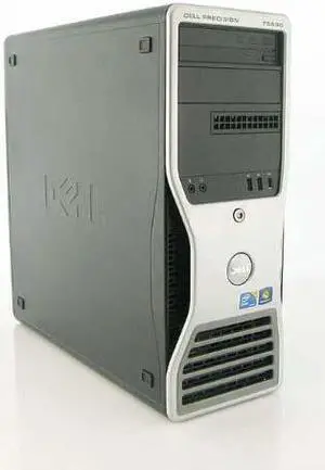 Dell Precision T5500 Workstation 1x X5650 Six Core 2.67Ghz 32GB 500GB 1TB DVDRW Q600 875W