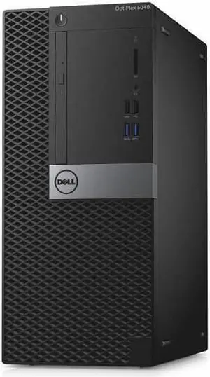 Dell OptiPlex 5040 MiniTower Intel Core i5-6500 3.2GHz up to 3.6GHz 8GB 250GB SSD Win 10 Pro