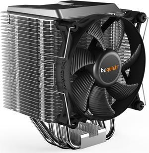 be quiet! Shadow Rock 3 CPU Air Cooler | 190W TDP | LGA 1700 1200 2066 1150 1151 1155 2011(-3) Square ILM Compatible | Intel and AMD 4/5 Support | Low Noise Cooler | Silver/Black Design | BK004