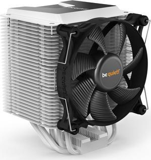 be quiet! Shadow Rock 3 CPU Air Cooler | 190W TDP | LGA 1700 1200 2066 1150 1151 1155 2011(-3) Square ILM Compatible | Intel and AMD 4/5 Support | Low Noise Cooler | White | BK005