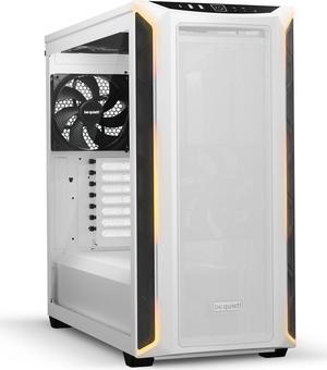 be quiet! Shadow Base 800 DX -ARGB - Mid-Tower PC Gaming Case - 420mm radiators or E-ATX motherboards Support -White