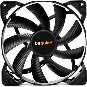 Pure Wings 2 | 140mm PWM Case Fan | High Performance Cooling Fan | Compatible with Desktop | Low minimum rpm | Low Noise | Black | BL040