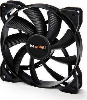 Pure Wings 2 | 140mm High Speed Case Fan | High Performance Cooling Fan | Compatible with Desktop | Low minimum rpm | Low Noise | Black | BL082