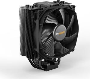 be quiet! Dark Rock Slim CPU Air Cooler | 180W TDP | Compact Air Cooler | LGA 1700 1200 2066 1150 1151 1155 2011(-3) Square ILM | Intel and AMD 4/5 Support | Low Noise Cooler | Black | BK024