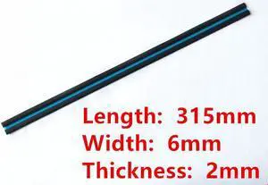 2PCS/set For HP Envy X360 15-DR 15-DS Rubber Feet Strips
