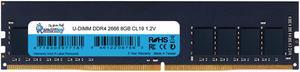 Smartbuy 8GB (1 x 8GB) DDR4 UDIMM PC4-21300 2666MHz CL19 Unbuffered Non-ECC 1.2V 288 Pin Desktop Memory Ram