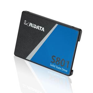 RiDATA S801 128GB SSD (Internal Solid State Drive) 3D NAND 2.5" SATA III 6Gb/s Ultra Slim 7mm Up to 400 MB/s Advanced SLC Cache Technology