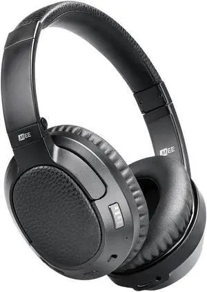 mee audio matrix cinema low latency bluetooth wireless headphones with cinemaear audio enhancement for tv and other media