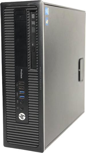 HP ProDesk 600 G1 Desktop SFF, Intel Core i5-4590, 3.3GHz, 8GB DDR3 Memory, 500GB Hard Drive, Windows 10 Pro, Grade B