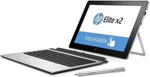 HP Elite X2 1012 G1 Detachable 2-IN-1 Business Tablet Laptop 12" FHD IPS Touchscreen (1920x1280) Intel Core m7-6Y75 128 GB SSD 8GB RAM WiFI BT Webcam Windows 10 Pro with Keyboard and Stylus