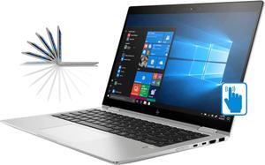 HP EliteBook X360 1040 G5 G6 13.3" FHD 1920 x 1080 Touchscreen 2-in-1 Flip Design Convertible Notebook -  8th Gen Intel QUAD Core i5-8350U 256 GB SSD 16GB DDR4 RAM Wi-Fi BT Webcam Windows 11 Pro
