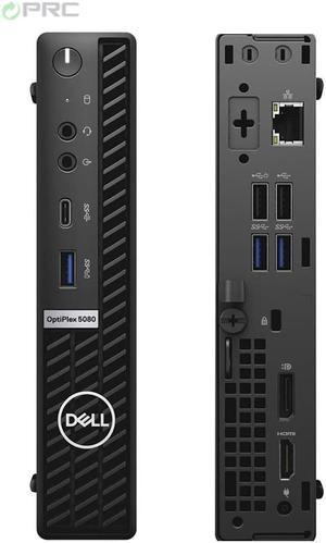 Dell OptiPlex 5080 7080 Micro Form Factor Desktop PC - 10th Gen Intel Six-Core i5-10500T 2.30GHz 8 GB DDR4 128 GB M.2 SSD + 1TB HD WiFi BT Windows 10 Pro