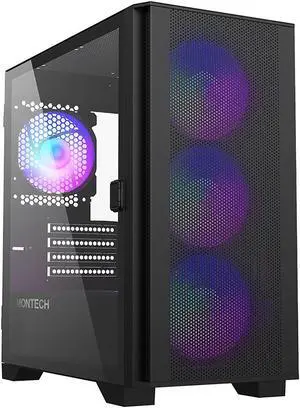 Custom Built PRC AMD Ryzen Vega Gaming Desktop PC AMD Ryzen 7 5700G 3.8GHz 8-Core Processor Vega 8 Graphics 16GB DDR4 RAM 256GB Solid State Drive Wi-Fi Windows 10 Professional
