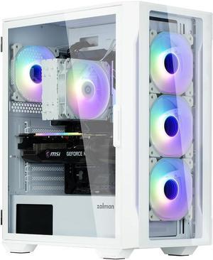 PRC PearlGlass Custom Gaming Desktop PC Intel Core i512600KF 37GHz 10Core 16GB DDR4 1TB NVMe AMD Radeon RX 6750 XT 12GB GDDR6 WiFi BT ARGB High Performance CPU Cooler Windows 11 Home