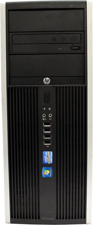 HP Compaq 8200 Elite Tower Desktop - Intel Quad Core i5 3.10GHz - 4GB DDR3 RAM - 500 GB HDD - DVD RW - Microsoft Windows 7 Professional 64-Bit
