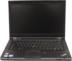 Lenovo ThinkPad T430 14" LED Notebook Laptop Intel Dual Core 3rd Gen. i5-3320M 2.60GHz 8 GB DDR3 RAM 320 GB HD DVD-RW 720p Webcam WiFi Bluetooth USB 3.0 1366 x 768 Windows 7 Professional 64-bit