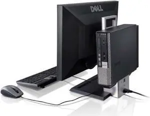 Dell OptiPlex 990 USFF All-In-One with a 22" Monitor Desktop PC Intel Quad Core i5-2400 3.10GHz 8GB RAM 128 GB SSD DVD-RW Windows 10 Professional 64-Bit