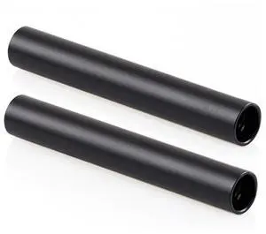 SMALLRIG DSLR Camera Tripod 2pcs Black Aluminum Alloy 15mm Rod - 10cm 4 inch 1049