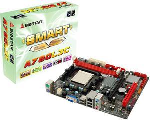 Biostar Socket AM3/AMD 760G/DDR3 MicroATX Motherboard A780L3C