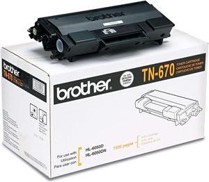 Brother Tn670 Toner - Retail Packaging