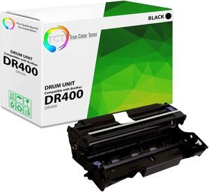 TCT Premium Compatible Drum Unit Replacement for Brother DR-400 DR400 Black Works with Brother DCP-1200 1400, HL-1240DX, MFC-8300 P2500 P2500T, IntelliFax-4100 4100E 8750P Printers (20,000 Pages)