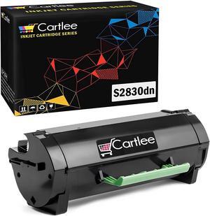 Cartlee Compatible Black S2830 High Yield Laser Toner Cartridge Replacement for Dell S2830 S2830dn 2830 dn 2830dn Smart Ink Series Printers