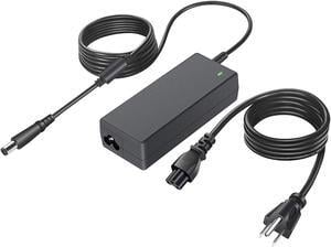 90W Fast Charger Fit for Dell Latitude 5510 5410 5511 5501 5411 5401 5310 2-in-1 P96G P97G P98G P80F PA-10 LA90PM111, Round Connector, Universal AC Adapter,10Ft Flexible Power Cord, Charging Indicator