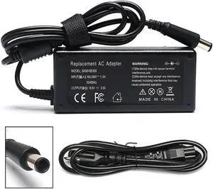 65W AC adaptor Laptop Charger for HP G72 G71 G70 G62 G61 G60 G56 G50 G42 Notebook Charger g60-235dx g60-535dx g61-511wm g62-339wm g62-367dx g62-435dx g62-355dx g70-460us g71-340us PC Power Supply Cord
