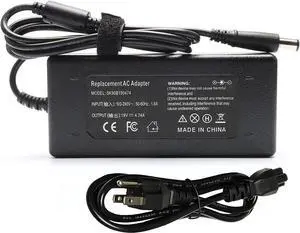 90W 65W 19V 4.74A AC Adapter Charger for HP Probook EliteBook 430 440 450 455 725 745 810 820 840 850 G1 G2 G6, 463958-001 609939-001 PA-1650-02HC PA-1900-18H2 F2P87UT F2P89UT F2P90UT Power Cord