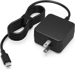 New USB-C AC Adapter Wall Charger Fit for Lenovo ADLX45YDC2A ADLX45YLC3A ADLX45YLC2D ADLX45YDC2D ADLX45YCC2D ADLX45YLC2A ADLX45YCC3A ADLX45YCC3D ADLX45YLC3D ADLX45YDC3D Chromebook Laptop