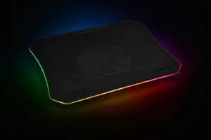 Massive 20 RGB Steel Mesh Panel Single 200mm Fan 1019 Laptop Notebook Cooling Pad CLN014PL20SWA