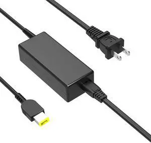 65W AC Charger Fit for Lenovo Thinkpad V730 V720 V530s V510 V330 V310 V130 V110 V4400 V4400u V30a V730-13 V720-14 V530s-14 V510-14 V330-15 V130-15 V110-14 V30a-22 Laptop Power Supply Adapter Cord