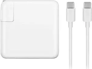 61W USB Type C Adapter Charger Compatible with MacBook Pro 13 inch 12 inch MacBook Pro Charger MacBook Charger USB C MacBook Air Charger Laptop Charger Samsung.