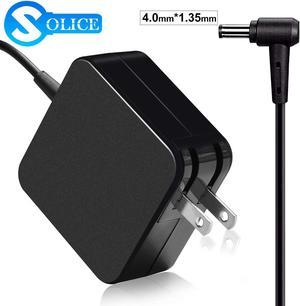 SOLICE 19V 2.37A 45W Laptop Power AC Adapter Charger for Asus Zenbook UX305 UX21A UX32A Series Taichi 21 31 Asus Transformer Book Flip T300LA TP300LA Fits:ADP-45AW A 4.01.35mm