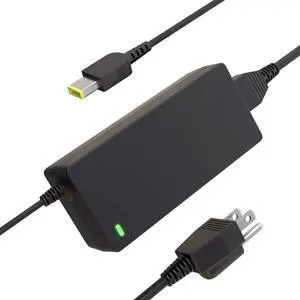 PowerSource 65W 45W 20V UL Listed 14Ft Long Slim-Tip AC-Adapter-Charger (NOT USB-C) for Lenovo X1 Carbon, ThinkPad T450s T470 T460 G50 T440 T450, Flex 3 ADLX45DLC2A Laptop-Power Supply Cord