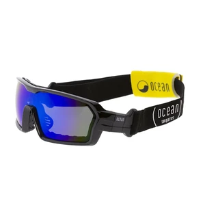 OCEAN Sunglasses CHAMELEON Black Shiny - Blue OCEAN Sunglasses CHAMELEON Black Shiny - Blue