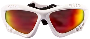 OCEAN Sunglasses AUSTRALIA Polarized shiny white with red lens OCEAN Sunglasses AUSTRALIA Polarized shiny white with red lens