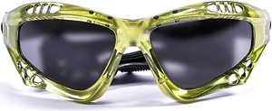 OCEAN Sunglasses AUSTRALIA Polarized green transparent with smoke lens OCEAN Sunglasses AUSTRALIA Polarized green transparent with smoke lens