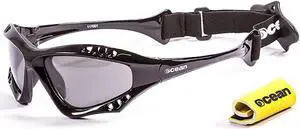 OCEAN Sunglasses AUSTRALIA Polarized shiny black with smoke lens