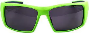 Sunglasses OCEAN ARUBA Women Men Unisex Water Sports Surf Polarized Full Frame Wrap & Rectangle (Matte Green / Smoke)