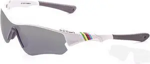 OCEAN Sunglasses IRON shiny white with smoke lens