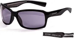 OCEAN Sunglasses VENEZIA Polarized Mate black with Smoke lens