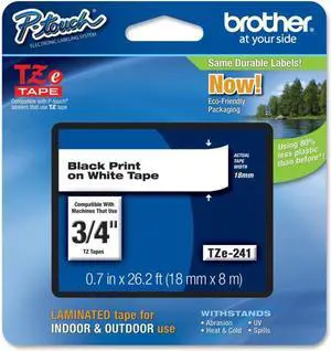Brother TZ Lettering Label Tape