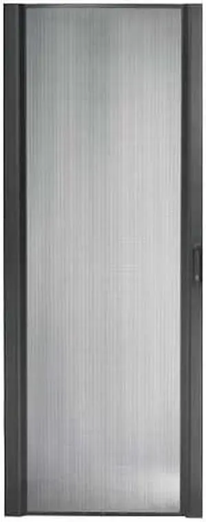 NetShelter SX 42U 600mm Wide Perforated Curved Door Black