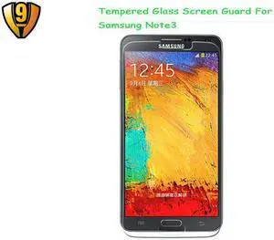 HD toughened glass screen protector for Samsung Note3